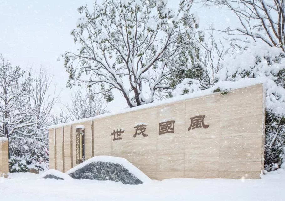 春雪满空来，触处似花开