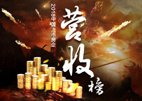 最新榜单 | 2018年上市房企营业收入TOP100