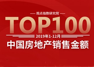 重磅发布 | 观点指数·2019中国房地产销售金额TOP100